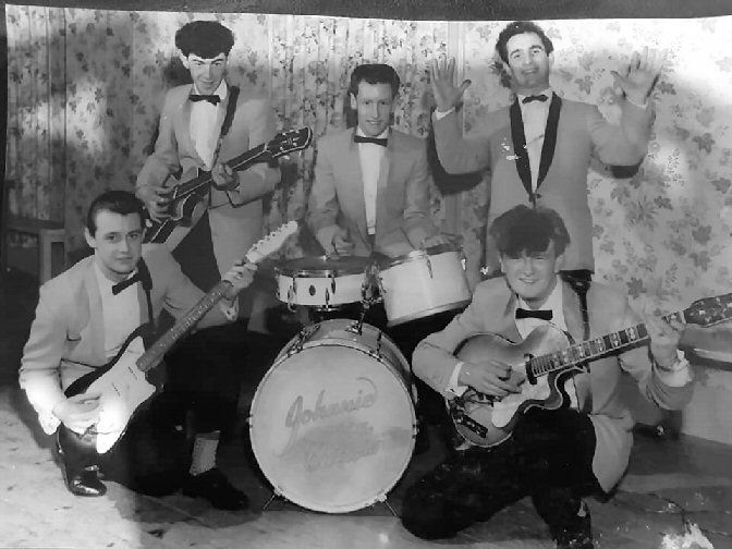 ohnny and the cutters circa 1959-60-3x